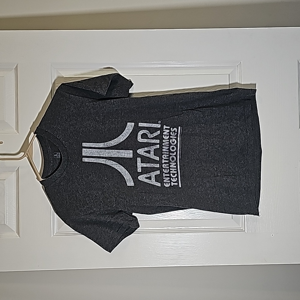 Unisex Atari T-shirt Size S Gray